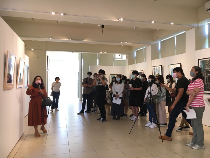參展學生介紹作品