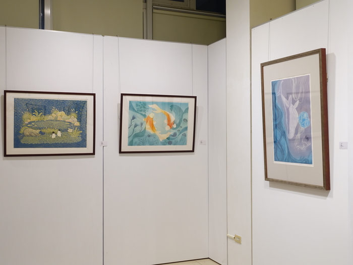 「如果，海說話版畫展」展出作品