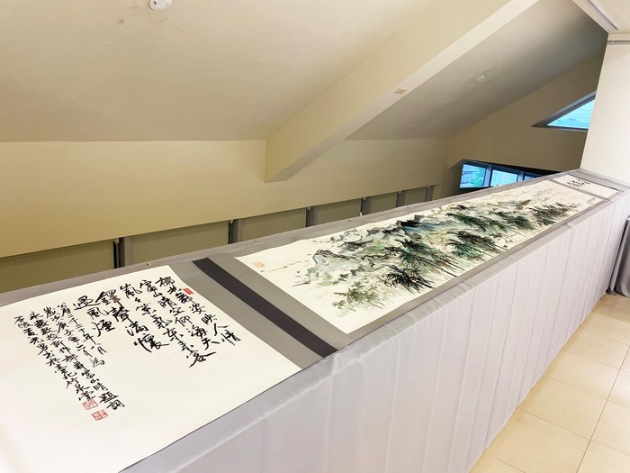 「山鳴谷應：林永發水墨畫展」展出作品