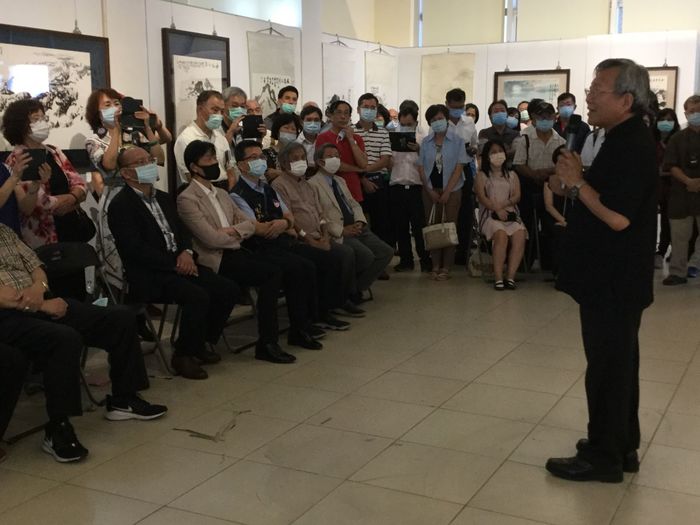藝術家林永發院長致詞